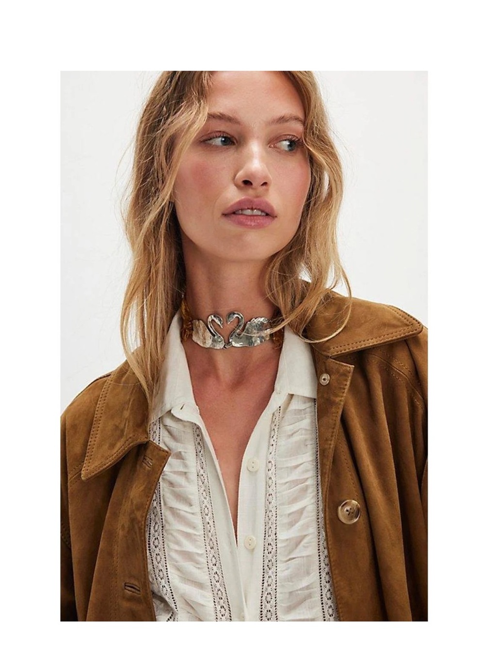 ISO free people swan choker / under the bridge choker